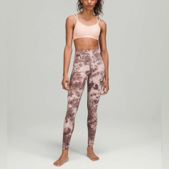 Lululemon Align High-Rise Pant Leggings 28” – Diamond Dye Shadow Grey | Sz 4 - Picture 4 of 8